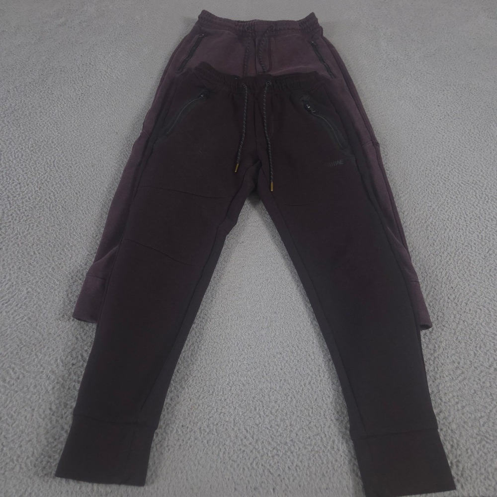 LOT OF 2 American Eagle Pants Mens XS Multi Tapered Leg Cotton Blend Zip Pockets